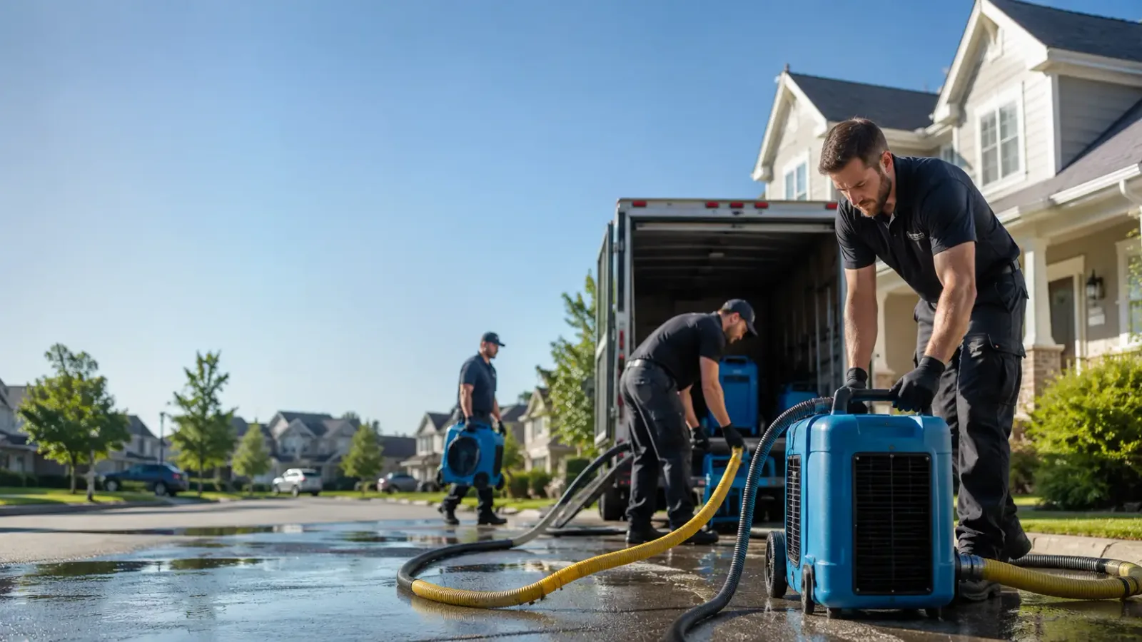 Water Damage Mitigation in Bleiblerville, TX